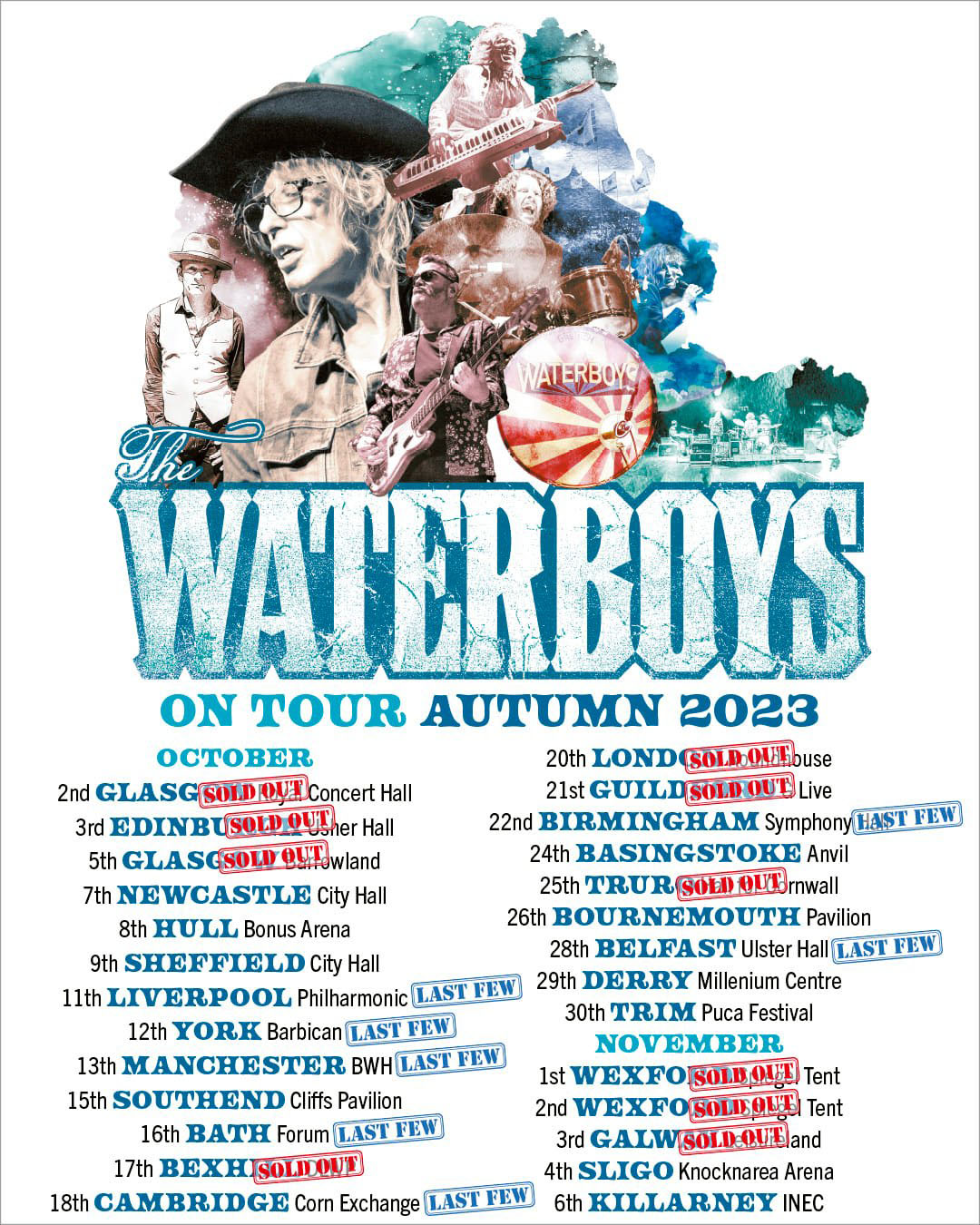 waterboys tour 2023 ireland